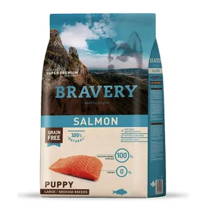 BRAVERY PUPPY SALMÓN 4KG